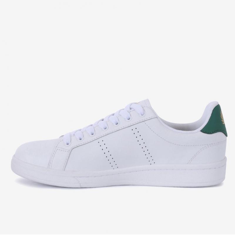 Fred Perry B721 Белые кожаные кроссовки Sfpm2536312 134