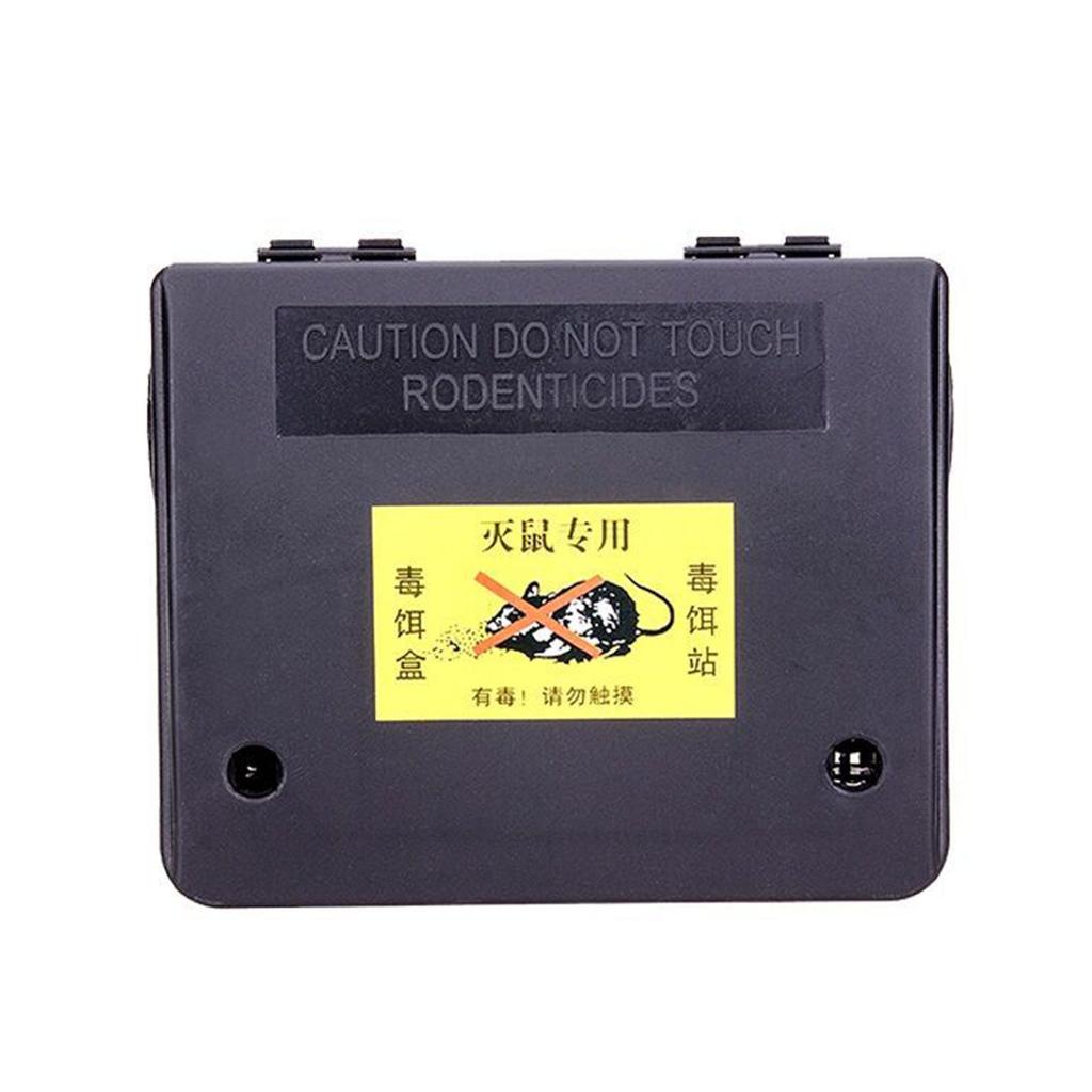 Компактные станции для приманки для грызунов, надежно запираемые коробки-крысоловки для борьбы с вредителями в помещении и на улице