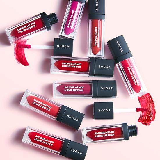 SUGAR Cosmetics Smudge Me Not Liquid Lipsticks for Women | Matte Lipstick | 4.5ml - 17 Fiery Berry (Marsala)