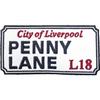 Penny Lane, Liverpool Sign Road Sign Patch