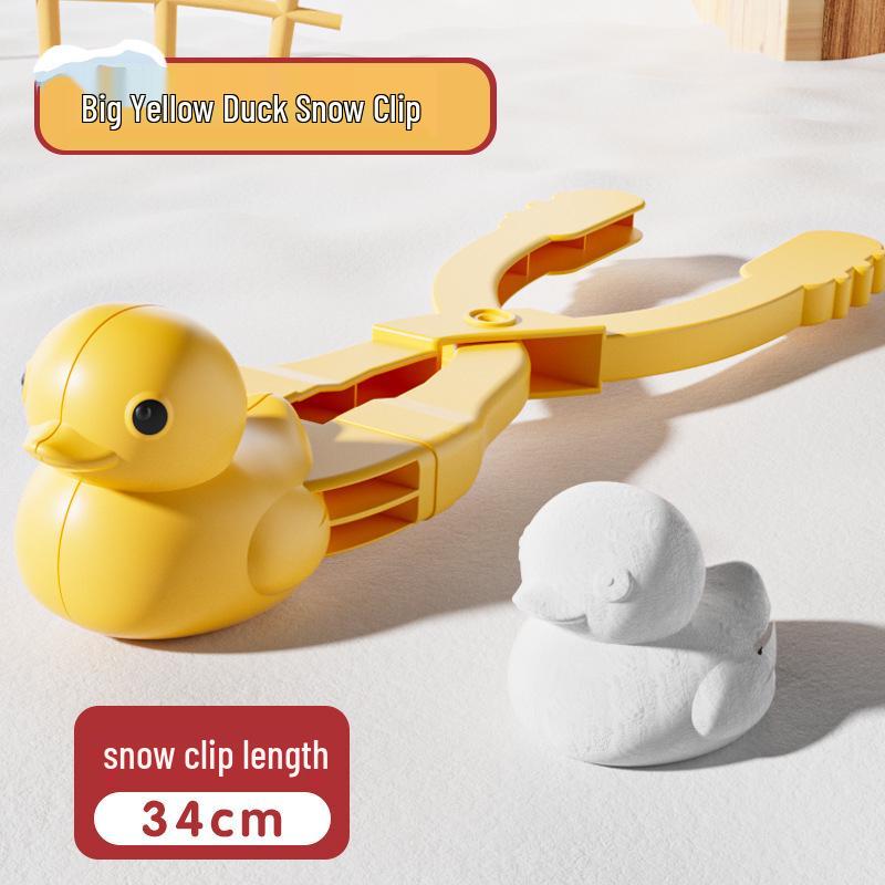 Extra Large Cartoon Snowball Maker for Kids - Winter Toy for Outdoor Fun