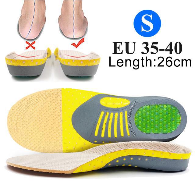 1 Pair of Arch Supported Insoles, Suitable for Women/men