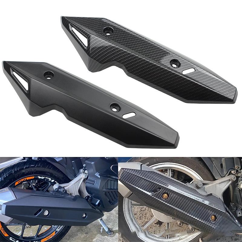 Motorcycle Modified Exhaust Pipe Heat Shield, Off-road Vehicle Exhaust Pipe Anti-scalding Plastic Protective Cover
