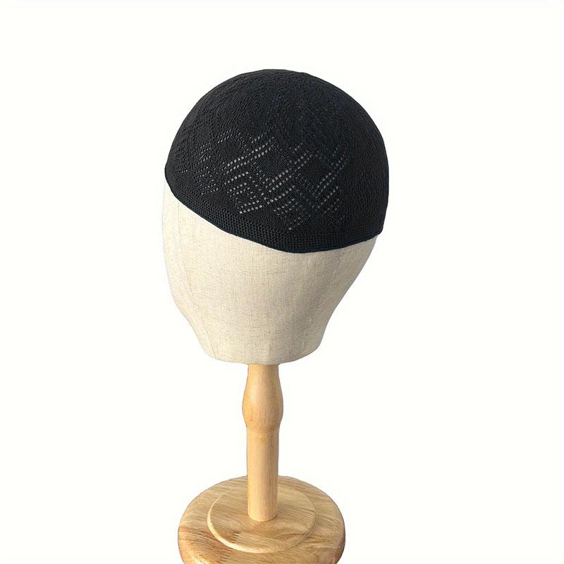 Мужская вязаная шапка-бини унисекс исламская еврейская индийская шапка мусульманская мужская молитвенная шапка