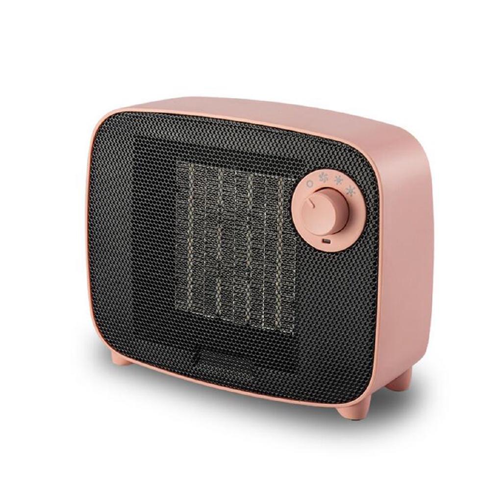 Маленький портативный обогреватель-вентилятор 1500 Вт Электрический комнатный мини-обогреватель-вентилятор 220 В Настольный вентилятор Портативный обогреватель Воздуходувка