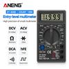 DT830D Mini Digital Multimeter Voltmeter Voltage Ampere Ohm Tester DC AC Ammeter Power Meter Test With Probe Buzzer