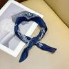 Квадратный шарф «Цветок кешью»: Унисекс бандана для уличных танцев, ретро-бафф для хип-хопа, поясной шарф и повязка на голову.