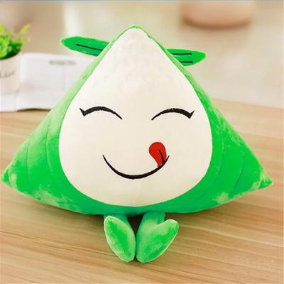 Зеленые плюшевые игрушки Zong Zi, маленькие подвески, драконьи лодки, праздник, мультяшная мягкая игрушка для детей, корпоративные мероприятия, подарок 15 см