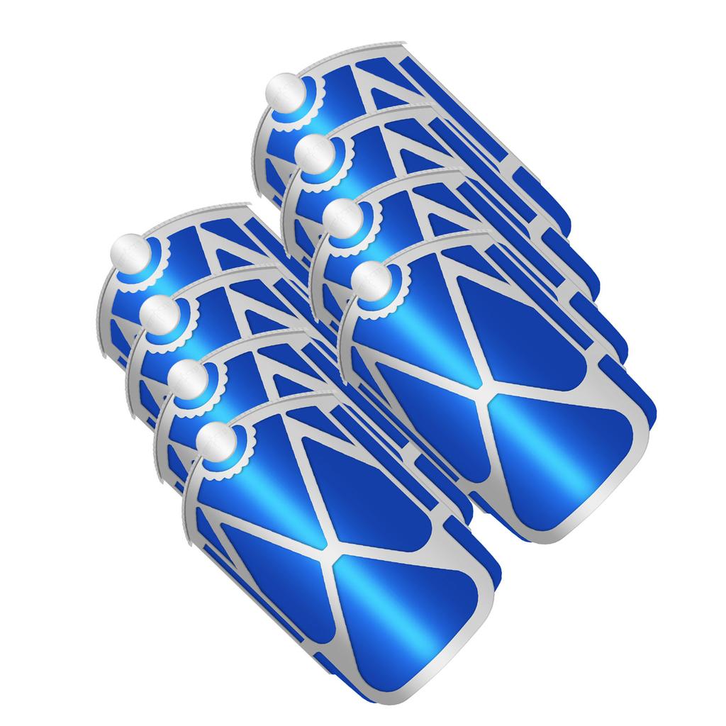 8PCS Fly Catcher Trap Refills Adhesive Fruit Fly Trap Refill Cartridges Replacement Parts for M364