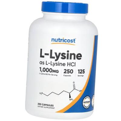 Лизин Гидрохлорид, L-Lysine 500 Caps, (27647006)
