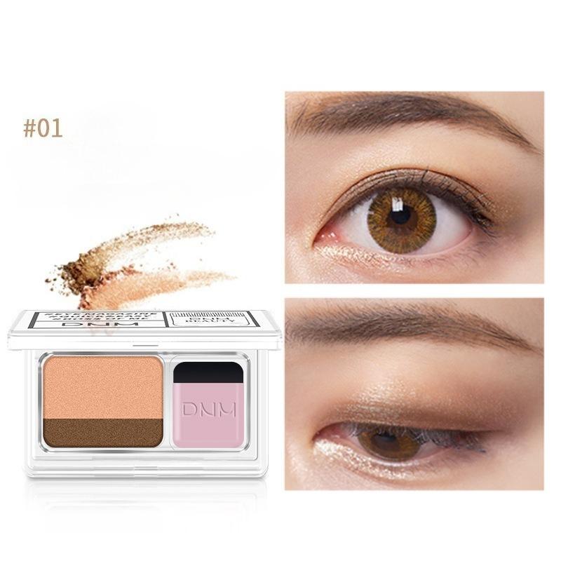 Палетка теней для век Хамелеон Градиент с шиммером, глиттером и осветляющими пигментами