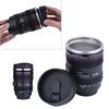 Термос 6 видов Изоляционная чашка в форме объектива камеры Изолированный дорожный термос из нержавеющей стали Дорожный термос