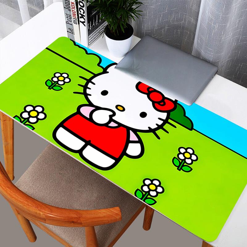 Hello Kitty Mouse pad durable Professional Esports gamers speed pc Gaming Rubber keyboard notbook desk mat mousepad X