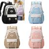 Lightweight Nylon Large Capacity Waterproof Backpack Middle School Student Bag