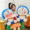 Plush Doraemon Toy Popcornthemed Blue Cat Robot Plush Pillow And Doll Stuffed