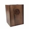 Multiple Use Wooden Pen Holder Black Walnut Pen Container Desk Organizer Wooden Pencil Box  Office