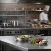 Poêle inox - INOXIBAR - 20 cm - acier inoxydable - fond diffuseur - induction