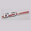 3d ABS Chrome Black Logo 3.2 5.5 6.5 6.3 A/m-g Emblem Sticker Car Fender Side Badge Accessories