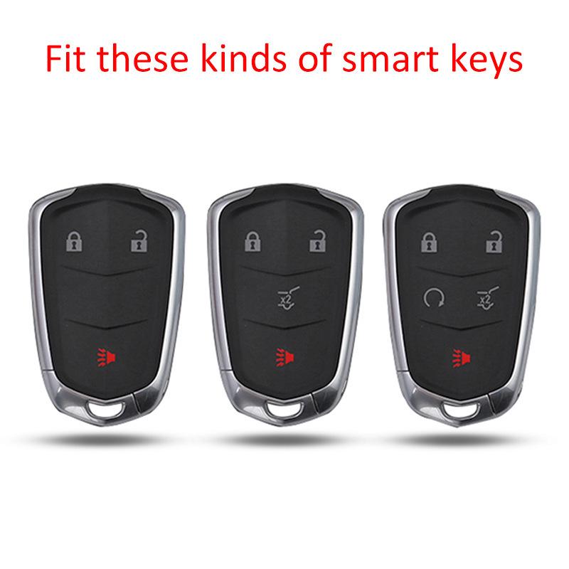 Cadillac XTS/US Escalade/CT6/ATS-V Carbon Fiber Key Shell Cover