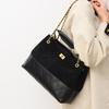 Women's Handbag New Frosted Bag Women's Retro Fashion High-end Sense Shoulder Bag Large Capacity Commuting Bucket Bag