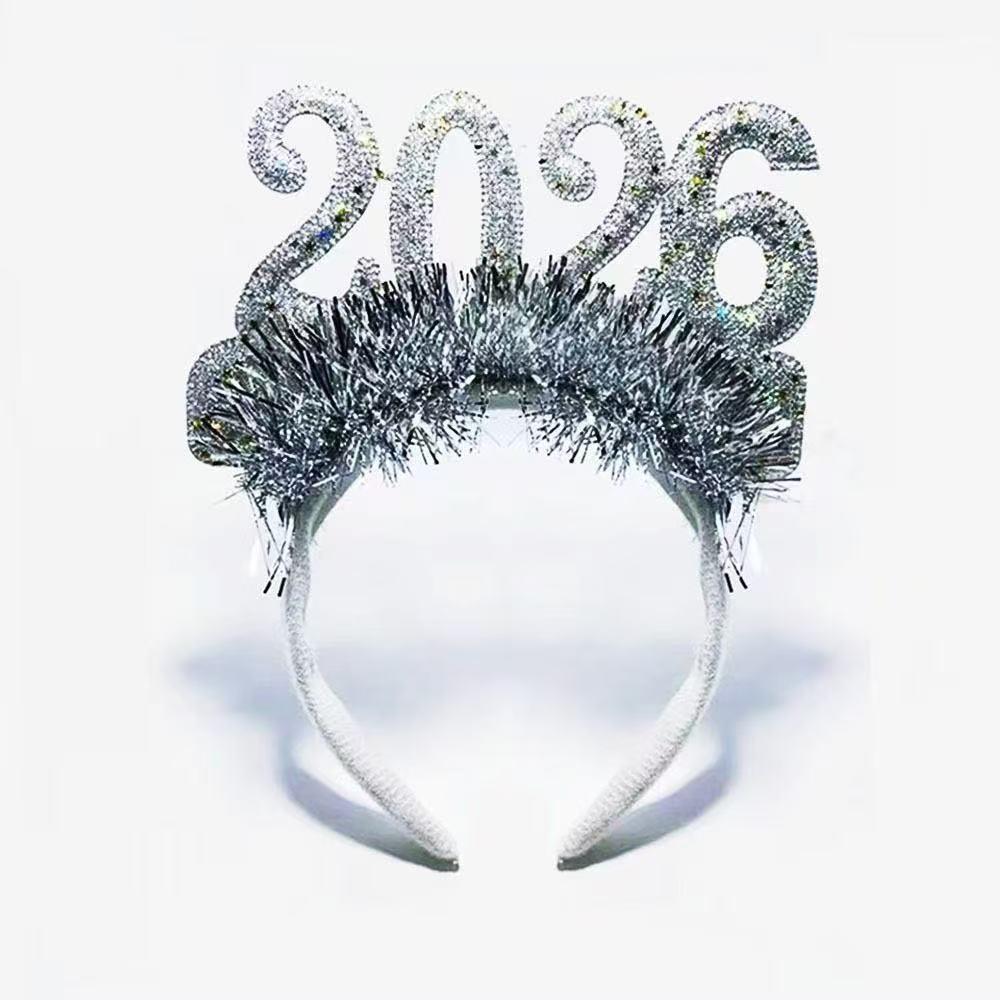2026 Новогодний Праздник Номер Ободок для Вечеринок и Фотографий