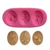 Christmas Tree Shape Silicone Fondant Cake Mold Soap Chocolate Candy Decorating Moulds Fashion Baking Accessorie Supplies