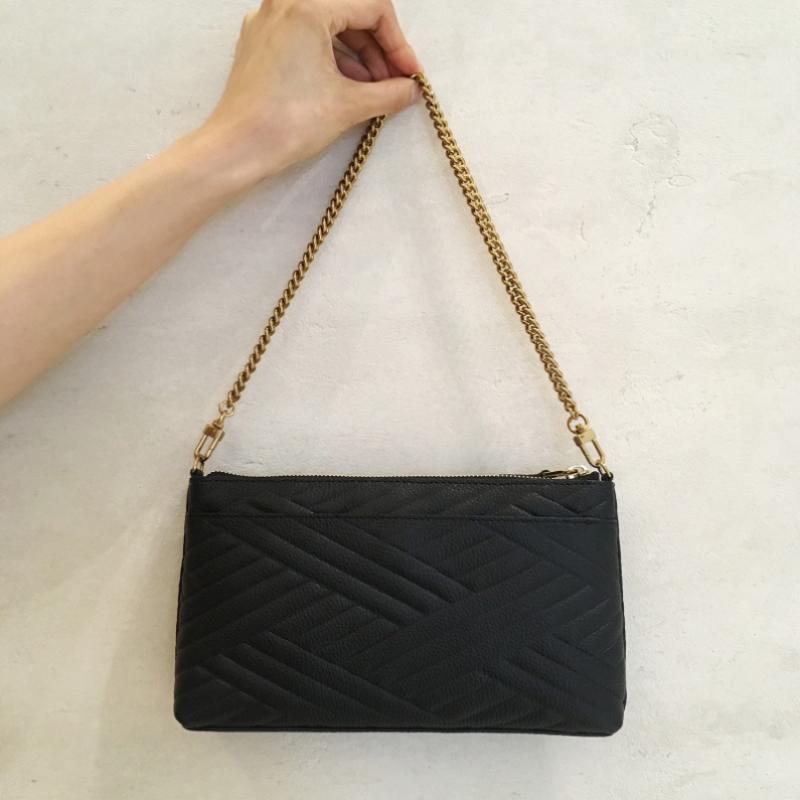 Daks Black Quilted Leather Mini Crossbody Bag Dcwa0f279bk
