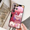 Чехол для телефона Genshin Impact Яэ Мико для Samsung Galaxy S24 Ultra S9 S10 S20 S21 S22 S23 Plus S24 FE S25 Ultra