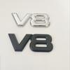 3D Металлический Логотип V8 Автомобильный Объем Двигателя Задний Багажник Значок Боковое Крыло Крыла Автомобильная Наклейка Значок Наклейка Для Toyota Volkswagen eu3