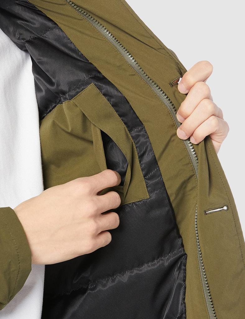 21 Модель Golf Blouson Heat Navi Green Down Half Coat Термосохраняющий Водоотталкивающий MGMSJK10 KH00 Эквивалент японского размера 2L [Munsingwear]