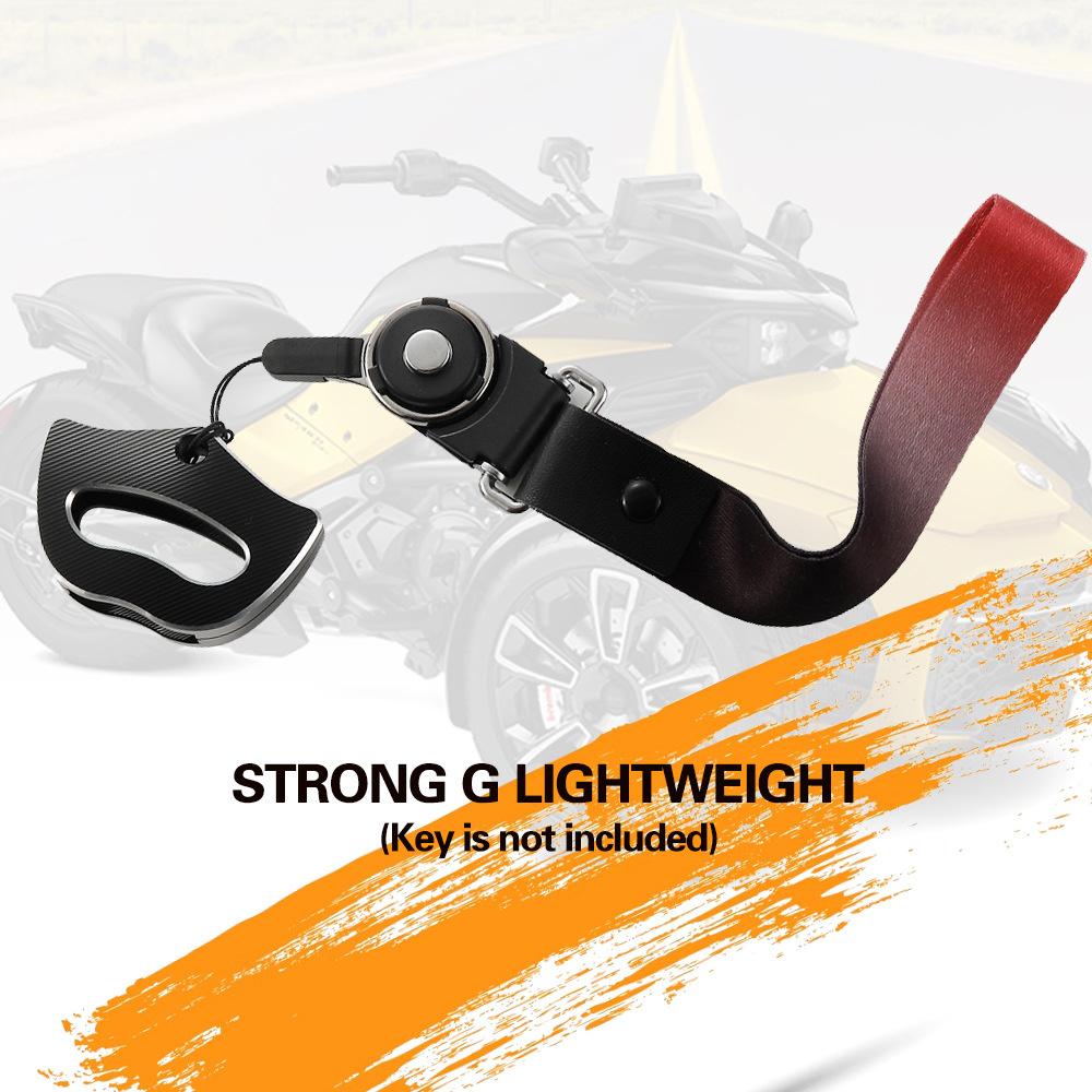Алюминиевая крышка ключа с ремешком для Can-Am Spyder RS RTS RT ST STS F3 2014-2023
