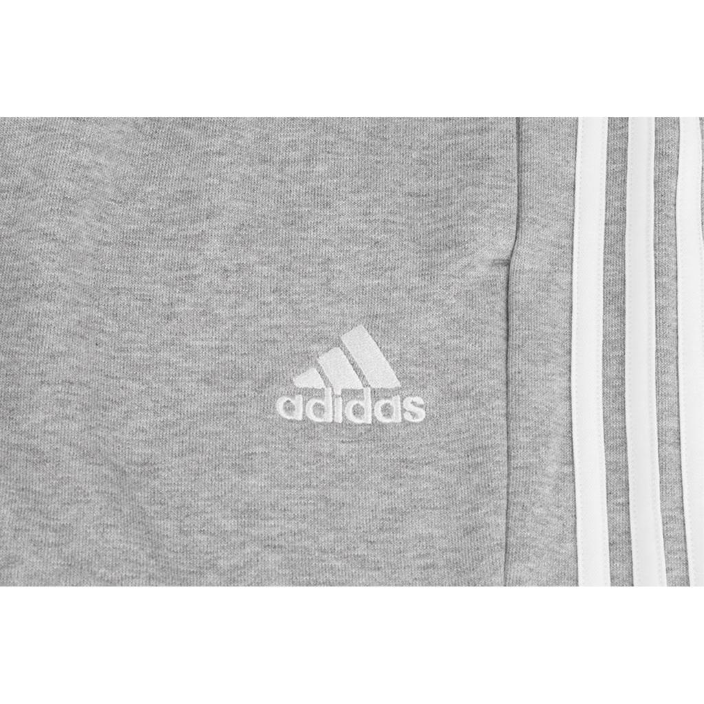 adidas Essentials French Terry 3-Stripes Shorts, Mens grey Shorts