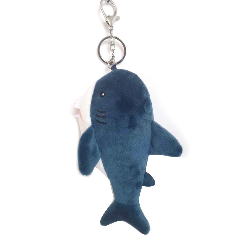 15 см милый мини акула плюшевый брелок подвеска игрушки мягкий мультфильм акула плюшевая кукла рюкзак брелок
