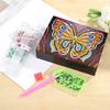 Special-shaped Diamond Painting DIY Butterfly Resin Jewelry Box Containers Desktop Decorative Storage Organizer Case Dropship