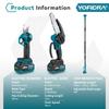 Yofidra 3 IN 1 Brushless Telescoping Pole Electric Chainsaw Scissors Garden Tree Pruning High Branch Saw For Makita 18V Battery