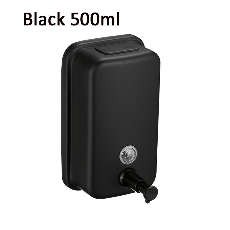 Черный Нержавеющая Сталь 304 Ванная Комната Жидкое Мыло Античный Дозатор Шампуня Золотой Полированный Настенный Аксессуары для Ванной Комнаты