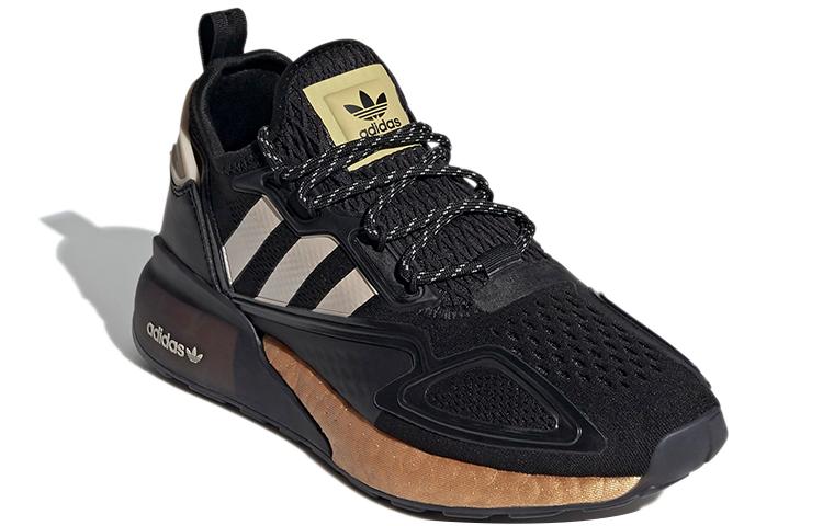 adidas Женские Zx 2K Boost 'Black Gold Metallic' Женские FY2014