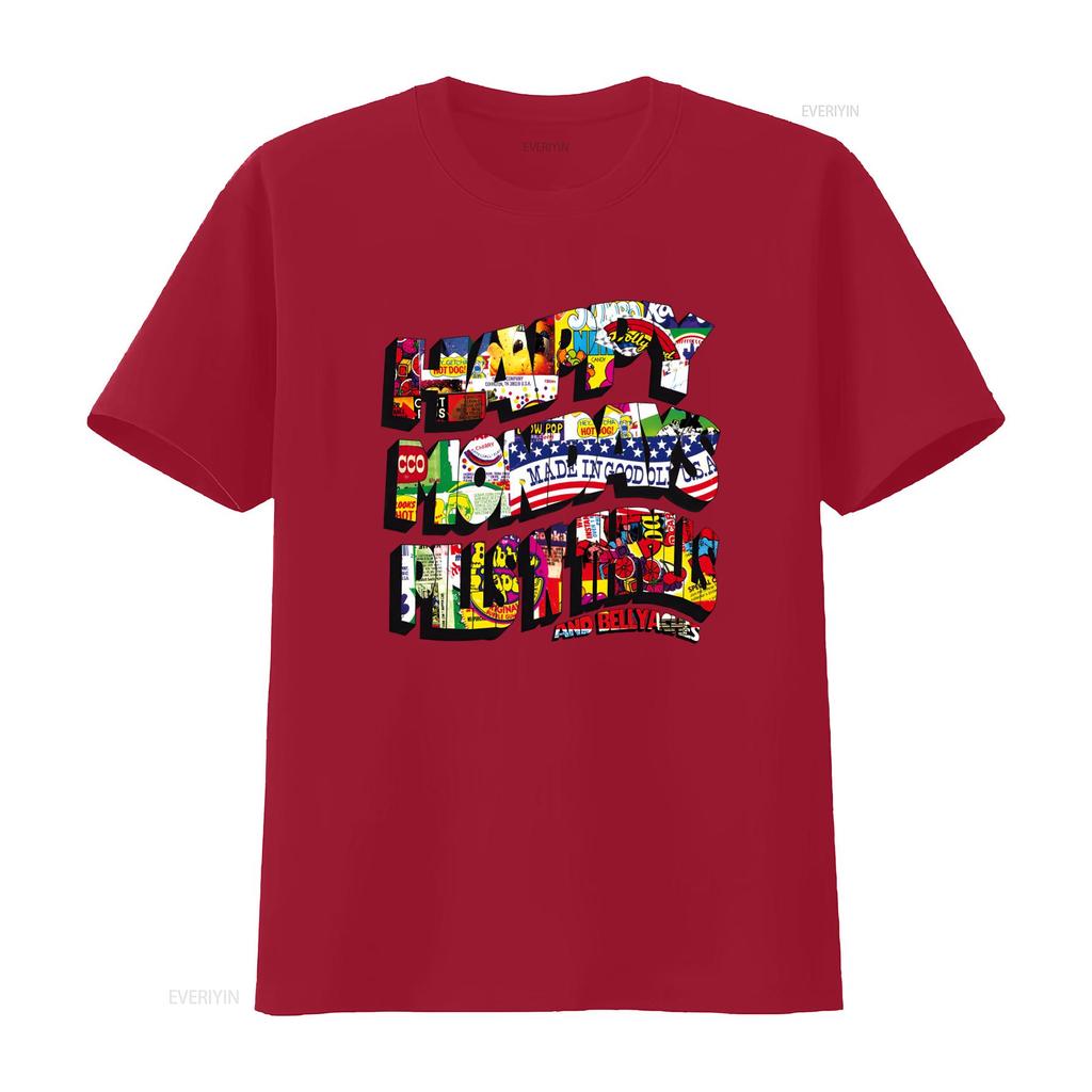 Happy Mondays PILLS N THRILLS Bellyaches Kinky Afro Loose Fit Step On Print T Shirt for USA Market vintage Washed