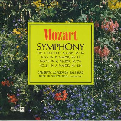 LP Пластинка CAMERATA ACADEMICA SALZBURG, RENE K - Моцарт Четыре Симфонии SMS2947 CONCERT HALL Япония Классика Б/У