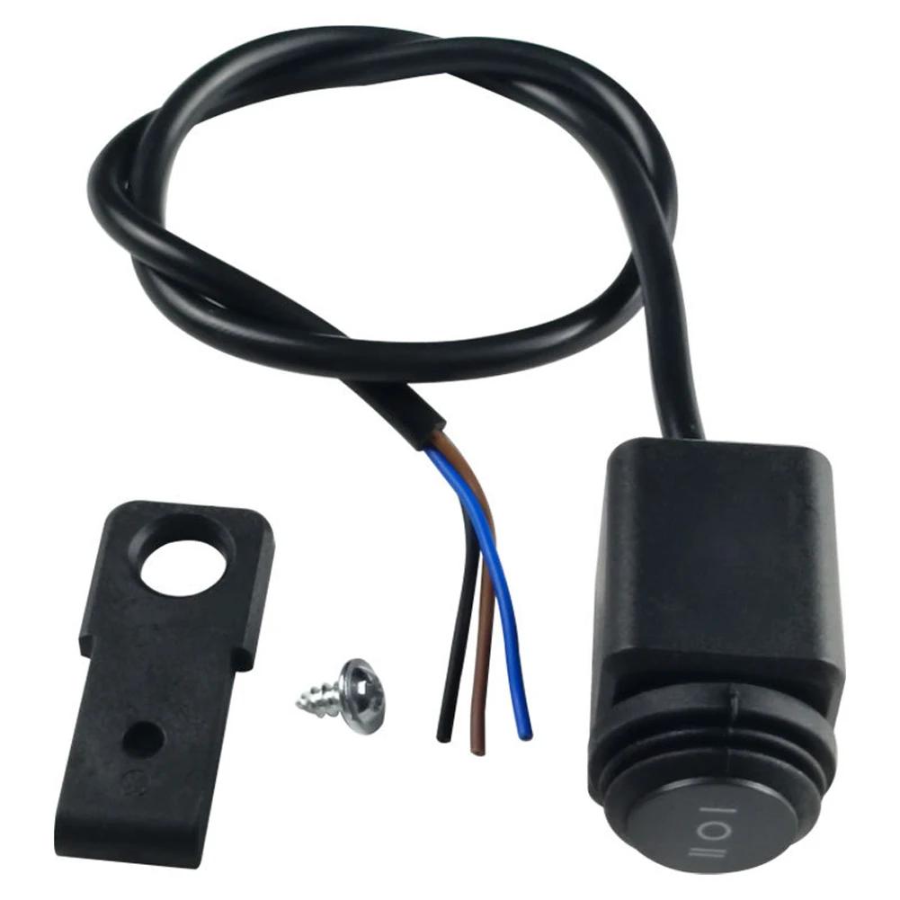 Motorcycle Signal Lights Switches ON-OFF-ON Button Switches Rearview Mirror Multi-Function Switches Left Or Right Universal