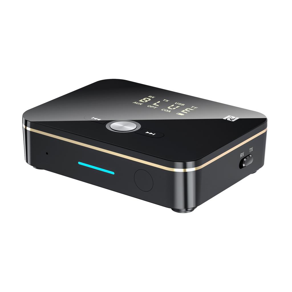 Bluetooth-передатчик 2 в 1, приемник для телевизора, ноутбука, стереосистема, наушники, динамик, кабель RCA/AUX, AptX HD и AptX LL, время воспроизведения 10 часов