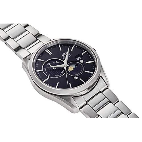 Orient SUN&MOON Automatic Men's Watch, Mechanical, Black Dial, Contemporary Design, Manufacturer's Warranty Included