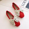 Fashion Women Flats Summer Breathable Mesh Shoe Fashion Butterfly Square Toe Single Shoes for Women Causal Walking Flats Slip-On Loafers