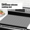 Силиконовый коврик для плиты со стеклянной поверхностью, антиожоговый термостойкий кухонный коврик для сушки, защитный коврик для стеклянной варочной поверхности, очень большой защитный коврик для плиты