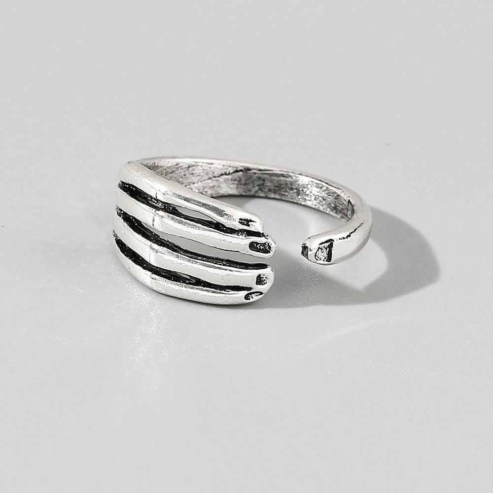 Fashion Palm Finger Open Ring Couple European and American Hip Hop Jewelry Fashion