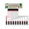 JiaBaiDa Встроенный BT 7s-14s  8S 9S 10S 11S 12S 13S 14S 20A 30A 40A 50A LFP NMC 24V 36V 48V Умная система управления батареями BMS