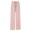 Shop   Women Belt Ribbon Waistband Pleated Pants Pink Pic Wpt 20565