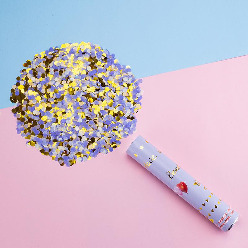 Handheld Confetti Cannon: Ideal for Birthdays, Weddings, and Celebrations