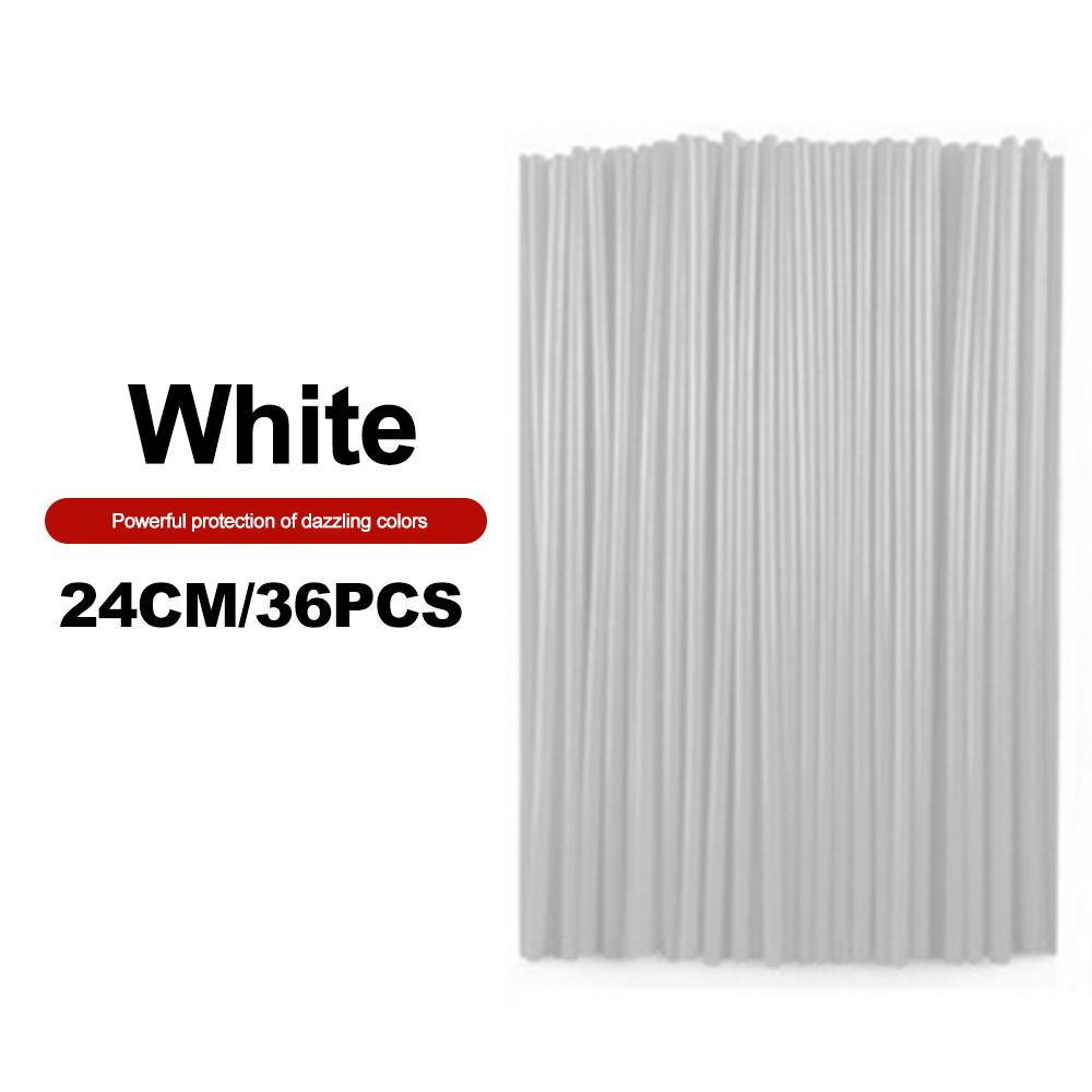 36 шт. универсальные чехлы для спиц велосипеда, защитные чехлы для спиц мотоцикла, велосипеда для бездорожья, трубки, украшения для велосипеда 17/24 мм