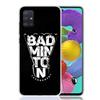 Чехол для телефона для бадминтона для Samsung Galaxy A52 A32 A22 A12 A02S A50S A30S A51 A31 AA71 Note 20 Ultra 10 S10 Plus Galaxy A52 A